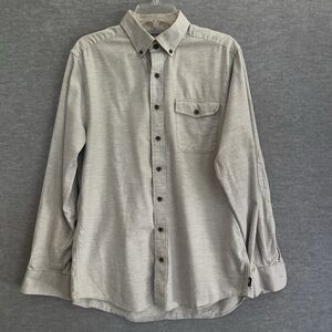 Vineyard Vines Button Up Mens Shirt Size M Slim Fit Crosby Preppy Elbow Patch